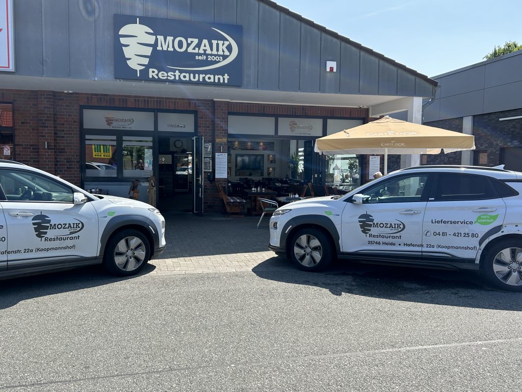 Mozaik Lieferservice in Heide und Umgebung